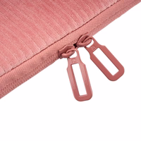 TUCANO Velluto 2 - maciņš MacBook Air 13" (M4/M3/M2/M1/2025-2018) / Pro 13" / Laptop 12" (rozā)