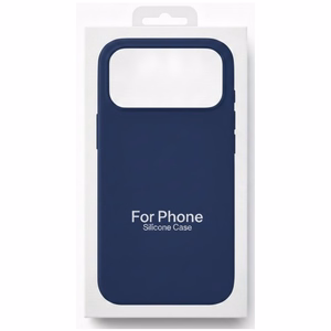Phone Case "TM MagSafe Silicone" for iPhone 17 Pro / Dark Blue /