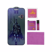 OG 6D Shuijia aizsargstikls – paredzēts Iphone 14 Pro Max, melns