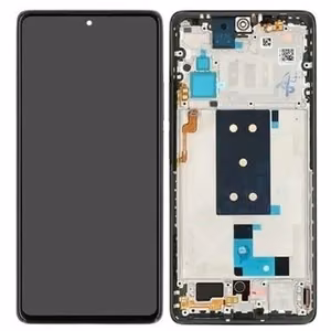 LCD ekrāns Xiaomi 11T Pro 5G ar skārienjutīgo ekrānu ar rāmi Meteorite Grey oriģināls (service pack)