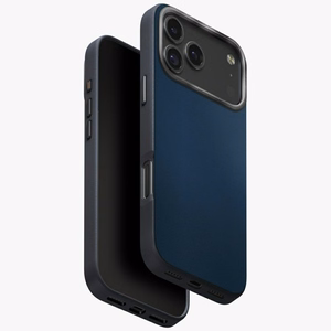 Uniq Lyden DS Case for iPhone 17 Pro Max Magclick Charging - Blue and Black