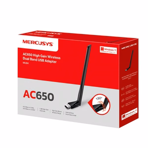 Mercusys AC650 lielas antenas bezvadu divjoslu USB adapteris