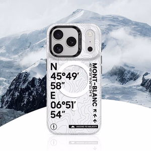 Benks Dynamic Magnetic Summit Case Mont-Blanc (0069) maciņš Iphone 17 Pro (kameras vadības poga)