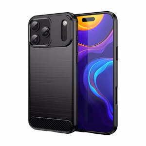 Oglekļa apvalks iPhone 17 Pro Max - melns