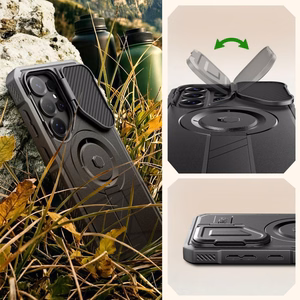 Tech-Protect Kevlar MagSafe 2-komplekts maciņš Samsung Galaxy S26 Ultra - melns
