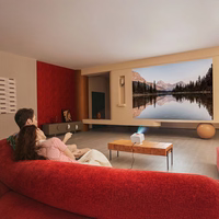 Yaber L2 Plus LCD FullHD 1080p multimediju projektors ar JBL skaļruņiem - bēšs