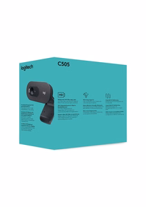Logitech C505 tīmekļa kamera 1280 x 720 px USB melna