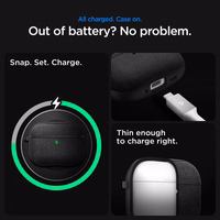 Spigen Urban Fit viedtālruņa apvalks AirPods 3 - melns