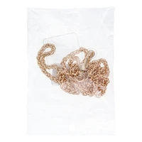 CHAIN #83 Telefonu kakla siksna ar piekari / garums 80 cm (cilpā 40 cm) / uz kakla - zeltaina