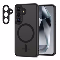 Tech-Protect MagCam Magnētiskais viedtālruņa apvalks Samsung Galaxy S25 - Melns