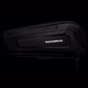Rockbros B67 ūdensizturīga velosipēda rāmja soma - melns