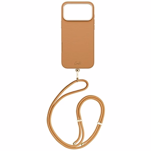 Uniq Coehl Mirelle viedtālruņa apvalks iPhone 17 Pro Max Magnētiskā uzlāde - brūns