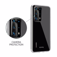 Crong Crystal Slim Cover - Huawei P40 Pro maciņš (caurspīdīgs)