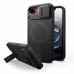 Tech-Protect Kevlar Aura magnētiskais viedtālruņa apvalks iPhone 16e - melns