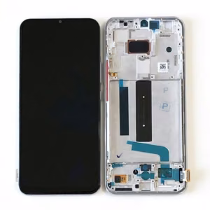 LCD экран Xiaomi Mi 10 Lite 5G с тачскрином с рамкой Grey/Tarnish Оригинал (сервисная упаковка)