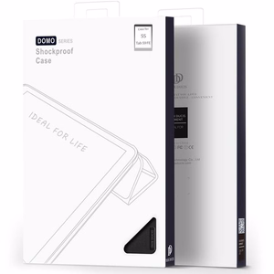 Dux Ducis Domo Samsung Galaxy Tab S9 FE apvalks ar statīvu - melns
