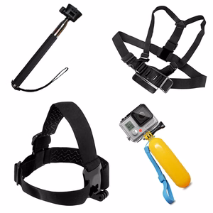 5 vienā GoPro SJCAM sporta kameru aksesuāru komplekts