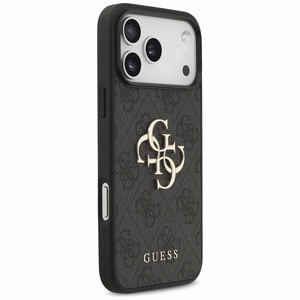 Guess 4G Big Logo чехол iPhone 17 Pro Max - черный