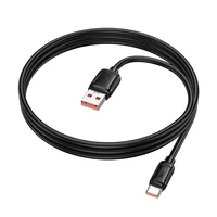 Kabelis USB A uz USB C Hoco PD 5A 100W 1 m X115 melns