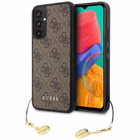 Guess GUHCSA34GF4GBR A34 5G A346 brūns/brūns cietais apvalks 4G Charms kolekcija
