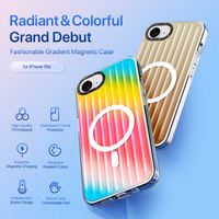 Korpuss Dux Ducis Zest Apple iPhone 16e Gradient Rainbow