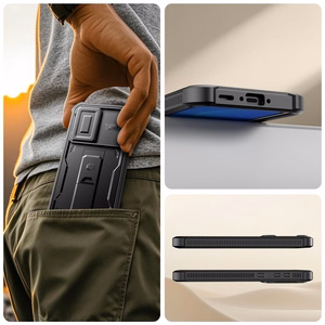 TECH-PROTECT Kevlar CAM+ komplekts Galaxy A36 / A37 5G melns