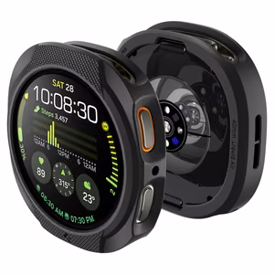 Spigen Liquid Air apvalks pulksteņa Samsung Galaxy Watch 8 44mm - matēts melns