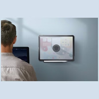 Uniq SnapMount pašlīmējošais magnētiskais turētājs - oranžs un melns