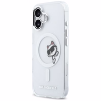 Karl Lagerfeld IML Peekaboo MagSafe iPhone 17 Maciņš - caurspīdīgs