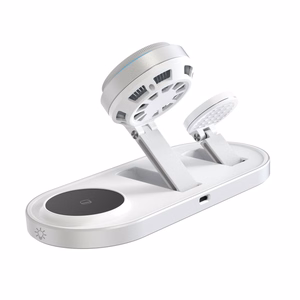 Tech-Protect A51 MagSafe 3-in-1 25W QI2.2 bezvadu lādētājs - balts