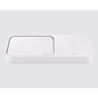 Bezvadu lādētājs Samsung "Duo" EP-P5400TWEGEU Balts 15W (ar lādētājs un kabelis) / 100% Genuine /