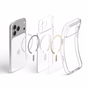 Spigen Ultra Hybrid MagSafe maciņš iPhone 18 Pro Max / 17 Pro Max, caurspīdīgs zeltains