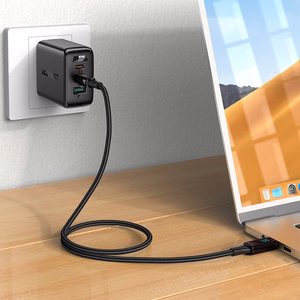 Acefast cable MFI USB Type C - Lightning 1.2m, 30W, 3A black (C6-01 Black)