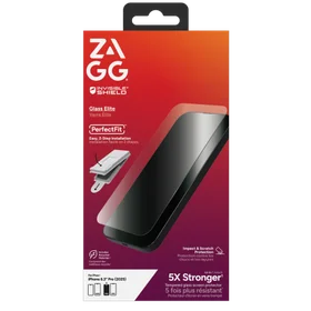 ZAGG Invisibleshield Glass Elite rūdītais aizsargstikls iPhone 17 Pro