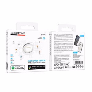 Borofone Tracker BC110 Find dual (Dual Apple & Android) white