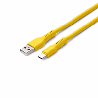 COLORUM kabelis USB-A - USB-C 1,8m 3A CK60-AC-05 xYellow