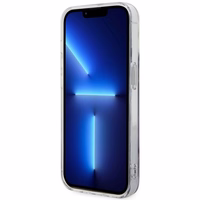 Guess GUHMP14LHTMRSU iPhone 14 Pro 6.1" violets/violets cietais apvalks Zelta Marmors MagSafe