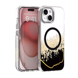 Epoxy Mag maciņš iPhone 15 6,1" melns