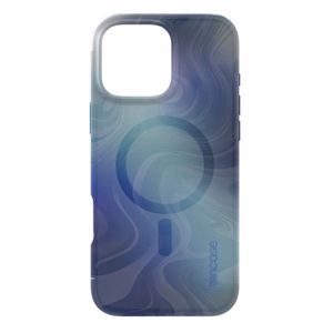 Incase Halo Case vāciņš ar MagSafe iPhone 16 Pro Max tālrunim, Oil Slick Ocean krāsā