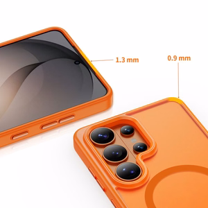 Tech-Protect Magmat MagSafe Maciņš for Samsung Galaxy S26 Ultra - oranžs Matēts