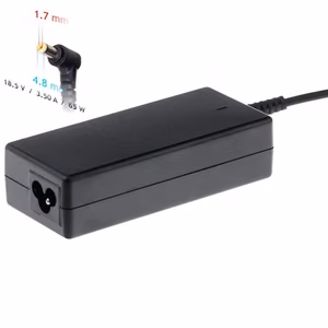 Lādētājs klēpjdatoram Akyga AK-ND-09 (18.5V / 3.54A 65W 4.8 x 1.7mm) HP 1.2m