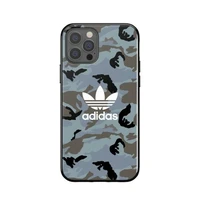 Adidas OR SnapCase Camo iPhone 12/12 Pro zila/melna 43702