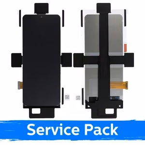 LCD displejs saderīgs Samsung F731 Z Flip5 (iekšējais) melns (Service Pack) (NF versija)