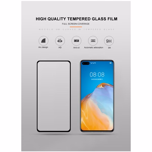 Mocolo 2.5D Full Glue rūdīta stikla ekrāna aizsargs Huawei P40