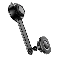 Automašīnas tālruņa turētājs indukcijas Hoco 15W centrālā konsole HW31 melns