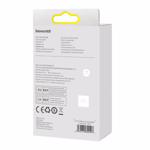 BASEUS Bluetooth adapteris USB A BA07 melns