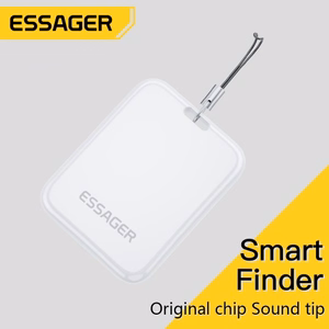 Essager Tag balts inteliģentais Bluetooth meklētājs / izsekotājs kulons