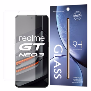 Rūdītais stikls 9H rūdītais stikls Realme GT Neo 3 (iepakojums - aploksne)