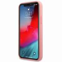 Guess GUHCP12LLSPEWPI iPhone 12 Pro Max 6.7" rozā/rozā cietais apvalks Peonijas kolekcija