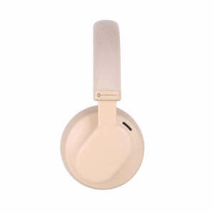FORCELL F-AUDIO Touch Beat bezvadu austiņas bluetooth ANC bēšas